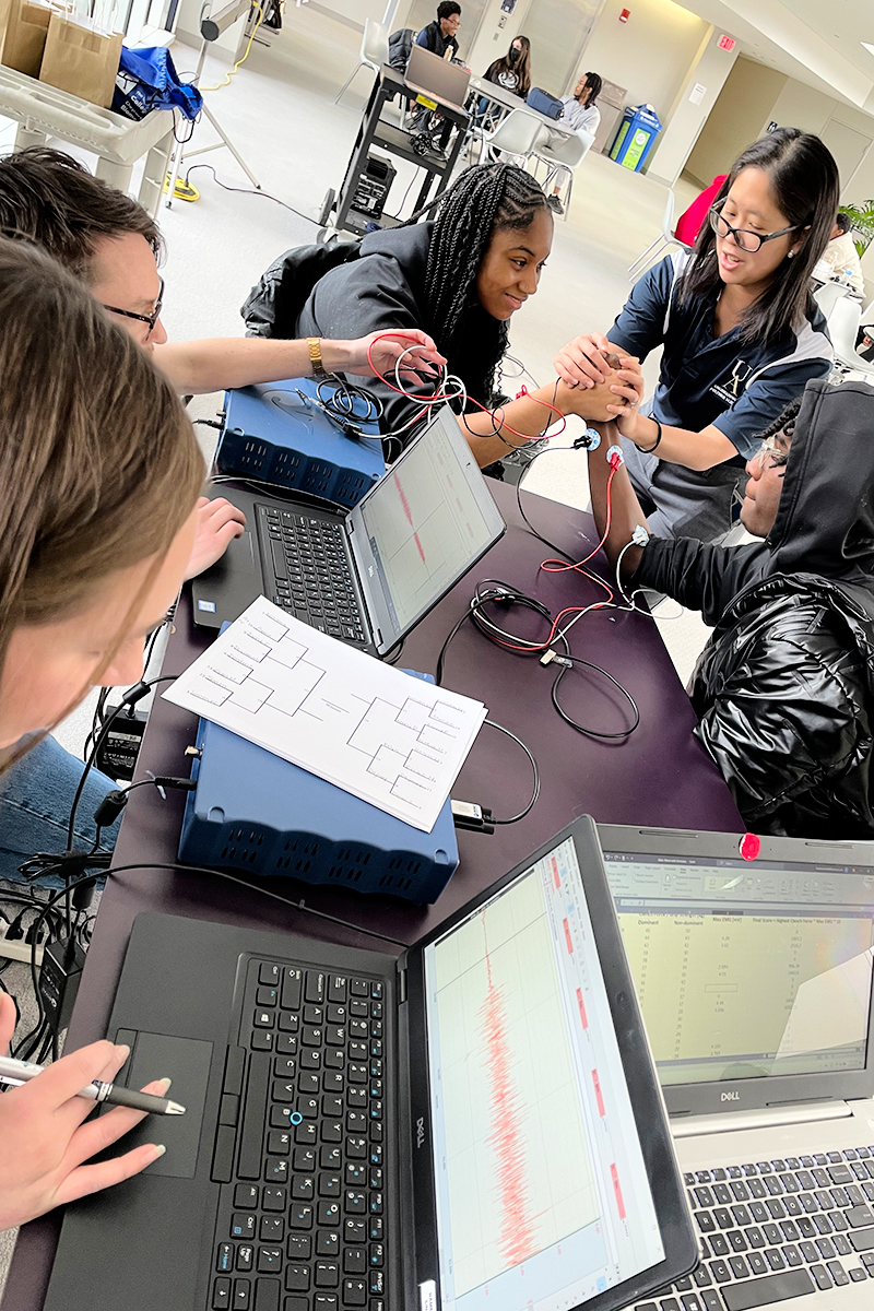 Upward Bound Math and Science and Department of Biomedical Engineering host engineering outreach event for APS students