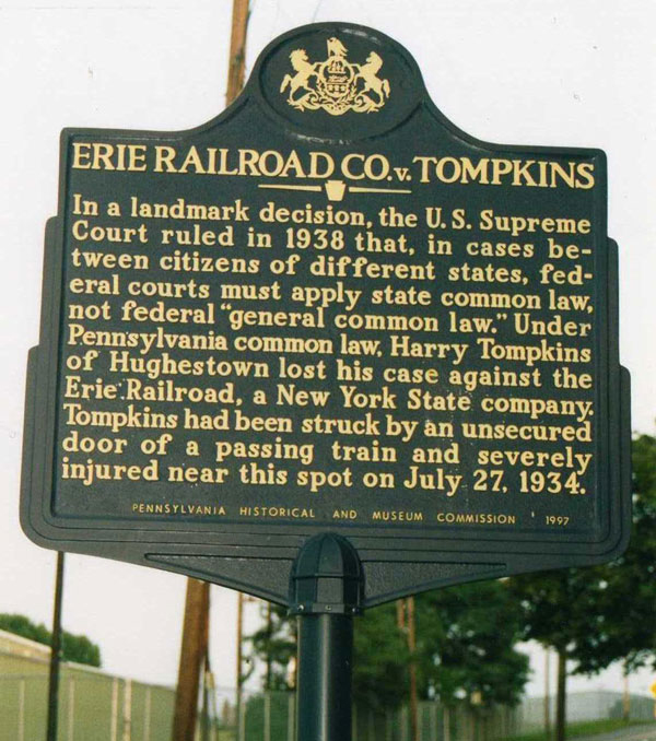 Erie v Tompkins Sign