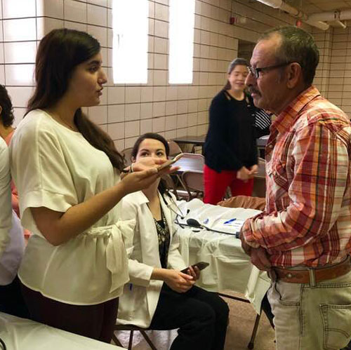 Students in the Certificate of Advanced Spanish for the Health Professions and First Responders program at The University of Akron