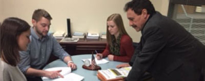 Student fellows in the Miller Becker Center for Professional Responsibility