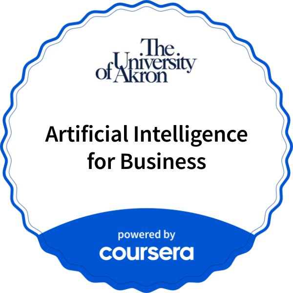 AI for business learning path